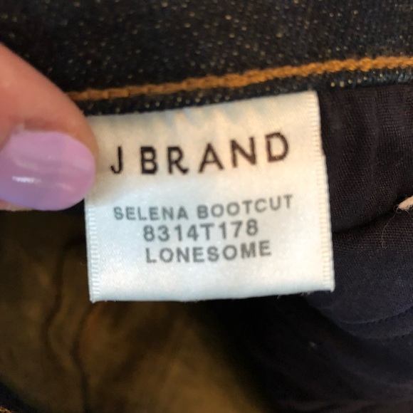 J Brand Selena Crop Boot Cut in Lonesome Size 26 - Picture 7 of 8